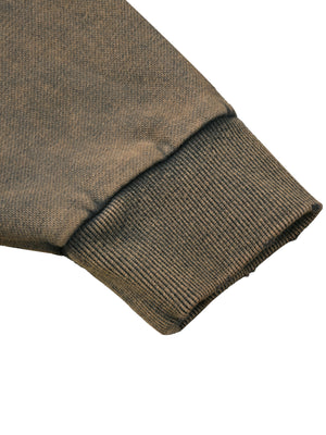 Vintage Washed Frayed-Hem Hoodie image 2