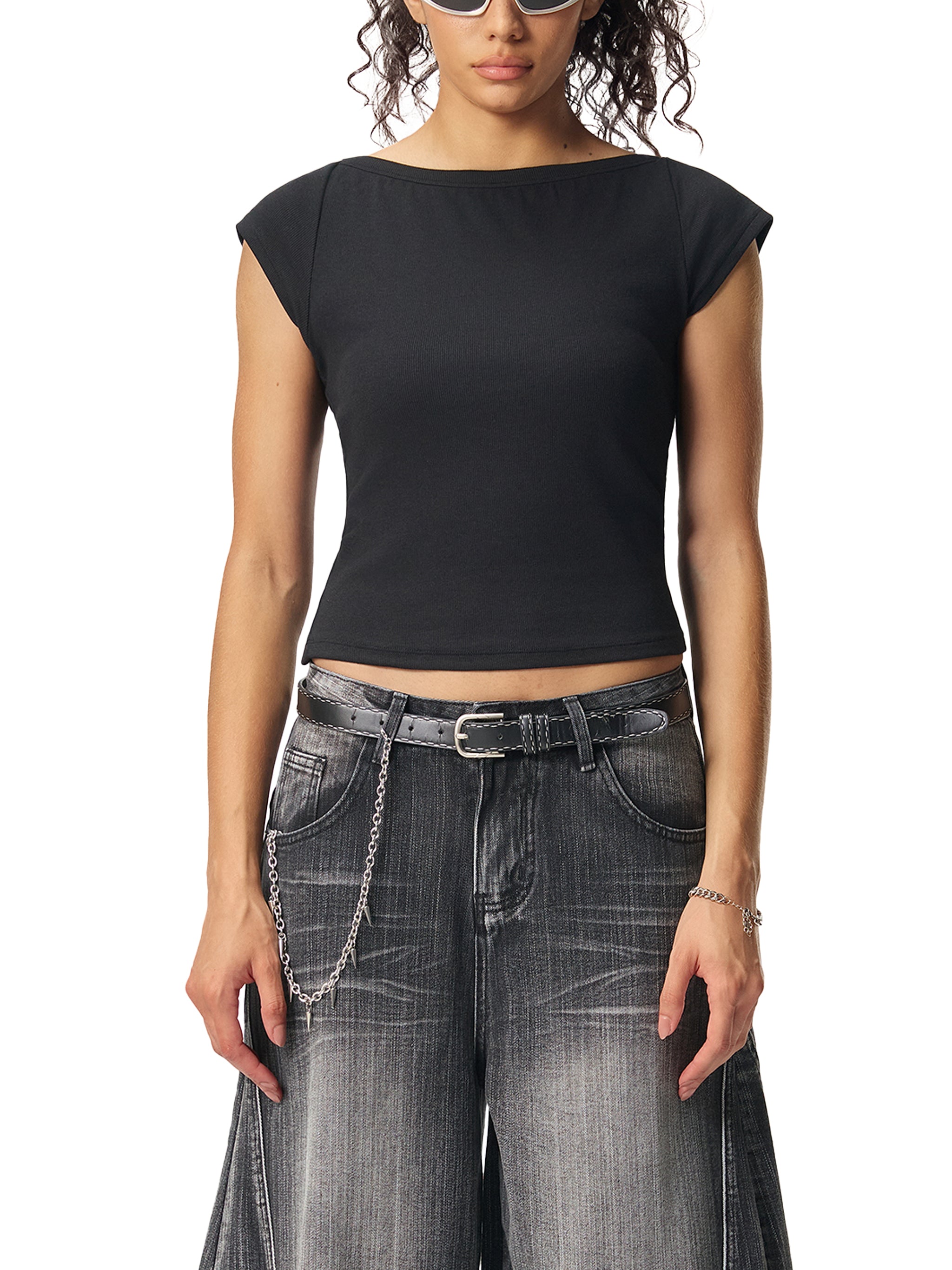 Essential Wide Neck Baby T-shirt image 0