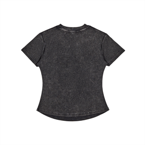 Vintage Washed Bodycon Cotton T-Shirt image 9