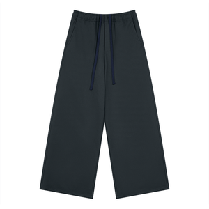 STILL. Men's Loose Straight Leg Pants in Black