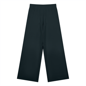 STILL. Women's High Waisted Wide Leg Yoga Pants in Black
