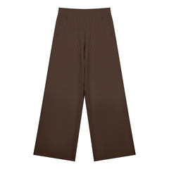 STILL. Women's High Waisted Wide Leg Yoga Pants in Brown
