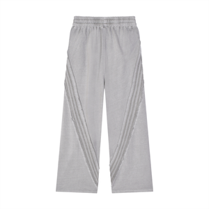 Snow Washed Tape Raw Edge Sweatpants image 9