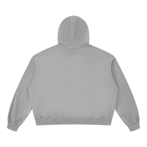 STILL. Boxy Vintage Wash Hoodie — garment-washed cotton hoodie