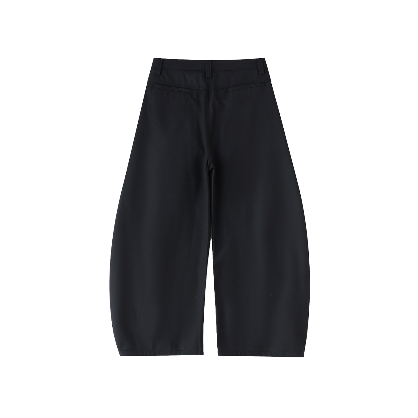 Still. Essential Barrel Dress Pants, back view