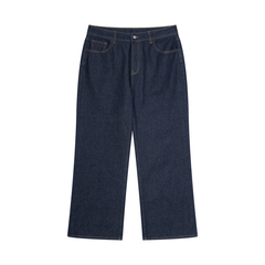 STILL. Men's Dark Indigo Loose Jeans in Dark Indigo