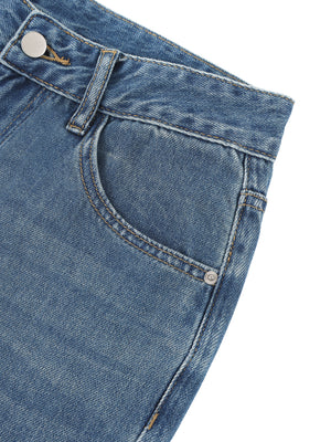 STILL. Women's Vintage Wash Wide Leg Jeans, additional view