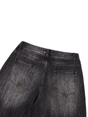 STILL. Men's Vintage Wash Wide Leg Jeans, additional view