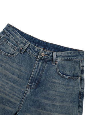 STILL. Men's Vintage Wash Straight Leg Jeans, additional view