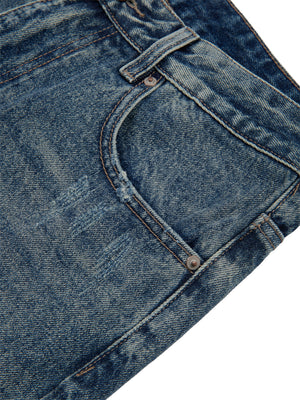 STILL. Men's Vintage Wash Straight Leg Jeans, additional view
