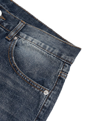 STILL. Men's Knee Fade Straight Leg Jeans, additional view