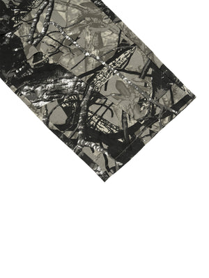 STILL. Unisex Tree Camo Barrel Leg Pants, additional view