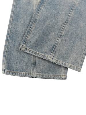 STILL. Women's Panelled Wide Leg Jeans, additional view