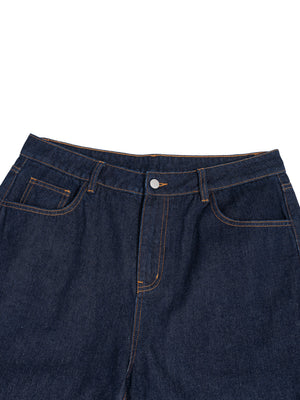 STILL. Men's Dark Indigo Loose Jeans, additional view