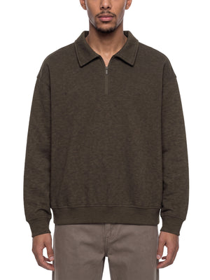 Still. Unisex Boxy Quarter Zip Sweatshirt