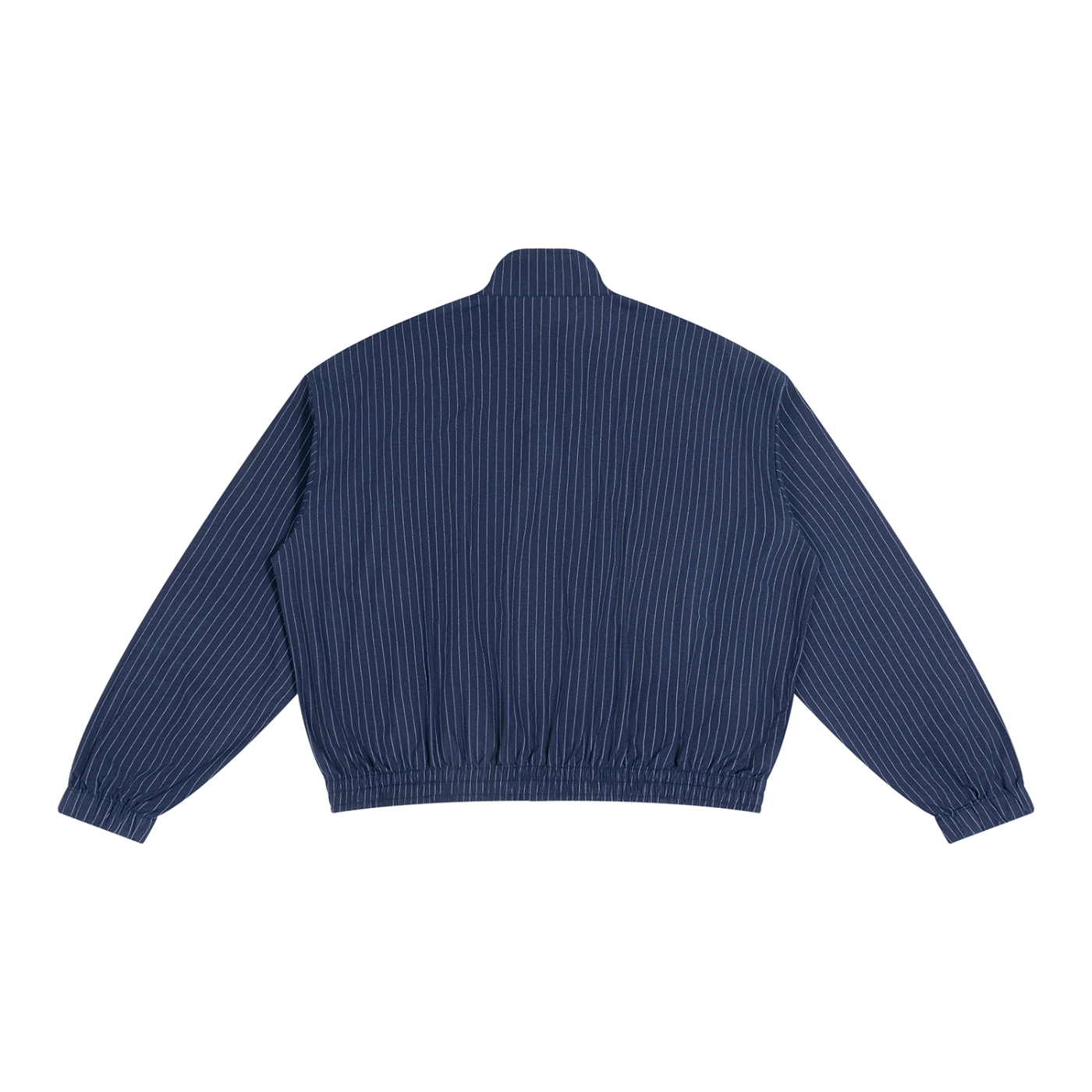 STILL. Striped Zip Track Jacket — lightweight striped track jacket
