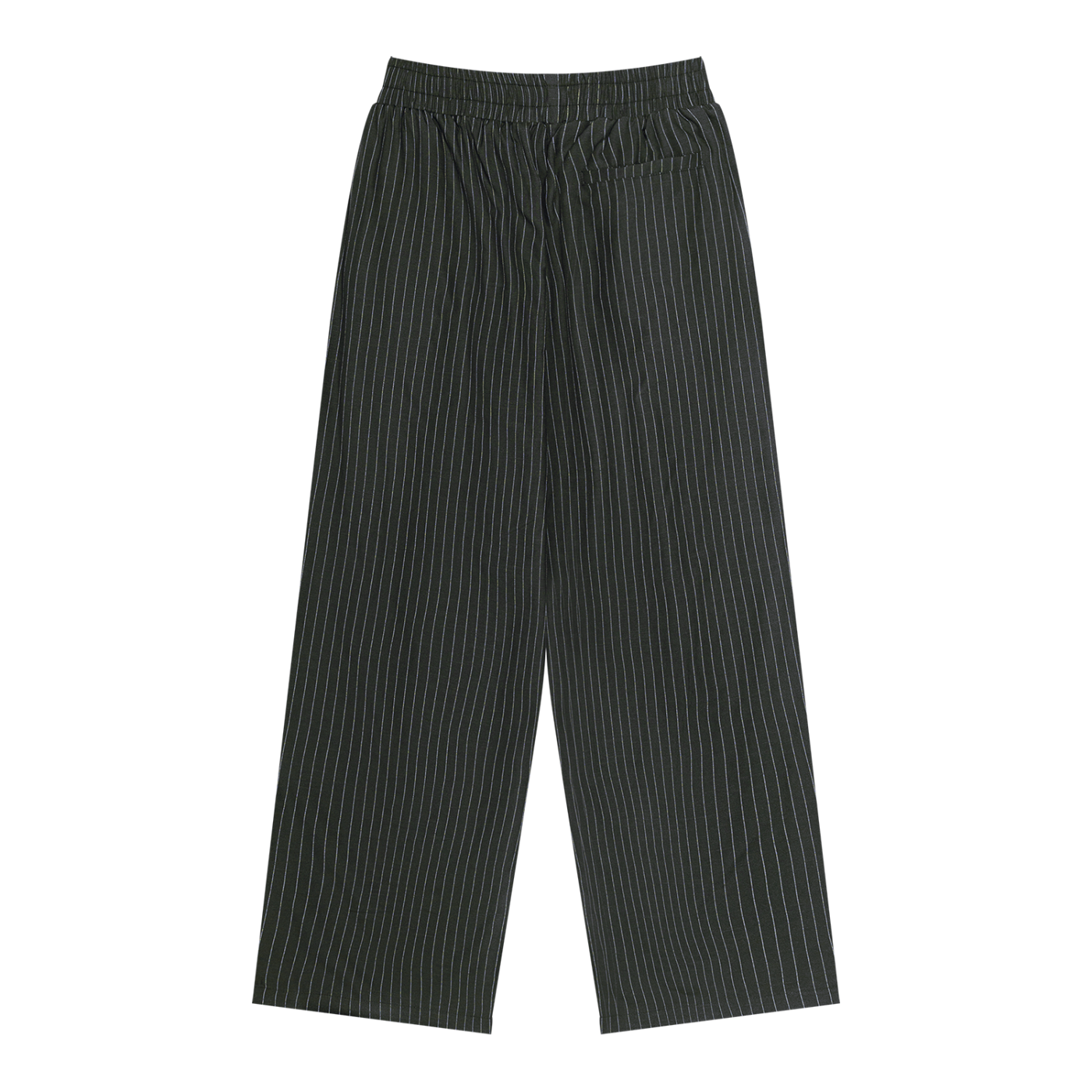 STILL. Striped Pleated Pants — lightweight striped trousers