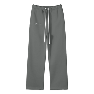 Fleece Straight Leg Joggers image 5