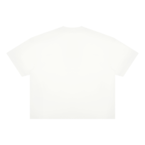 STILL. Boxy Drop Shoulder T-Shirt — midweight cotton-blend boxy tee
