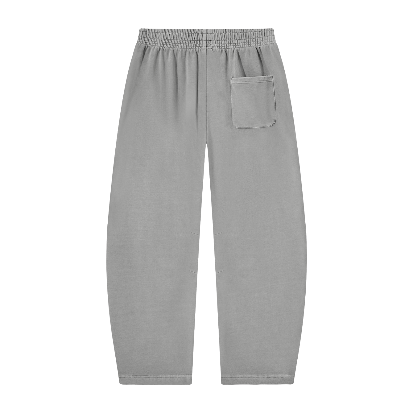 STILL. Vintage Wash Barrel Leg Sweatpants — washed cotton barrel leg sweatpants