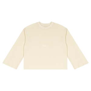 Still. Waffle Raw Edge T-Shirt, front view