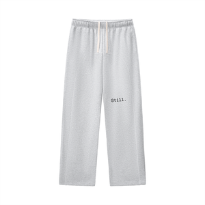 Contrast-Stitched Fleece Sweatpants image 2