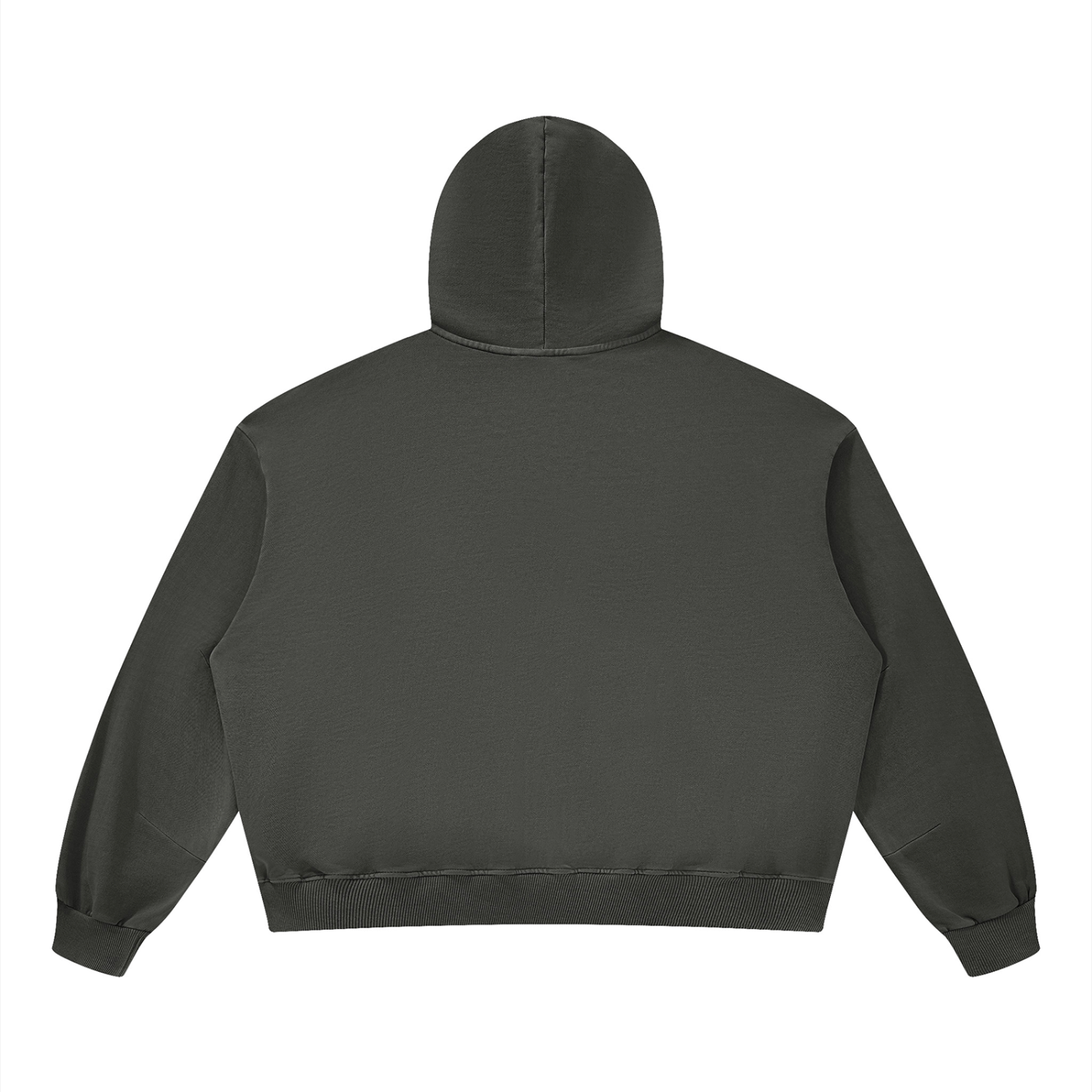 STILL. Boxy Vintage Wash Hoodie — garment-washed cotton hoodie
