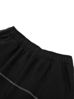 Contrast-Stitched Fleece Sweatpants image 6