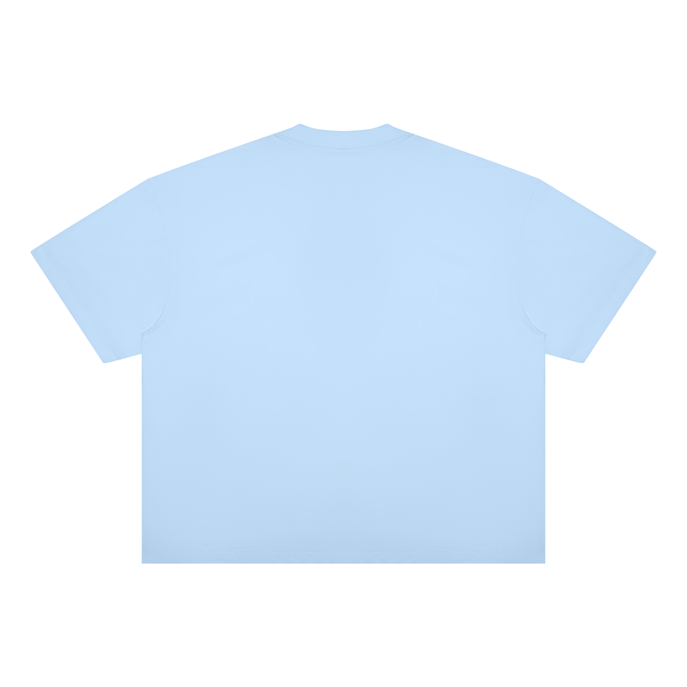 STILL. Boxy Drop Shoulder T-Shirt — midweight cotton-blend boxy tee