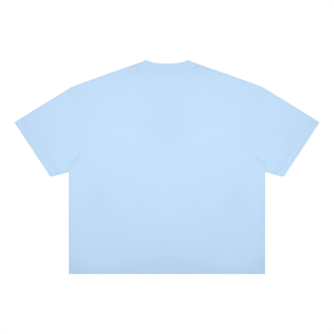 STILL. Boxy Drop Shoulder T-Shirt — midweight cotton-blend boxy tee