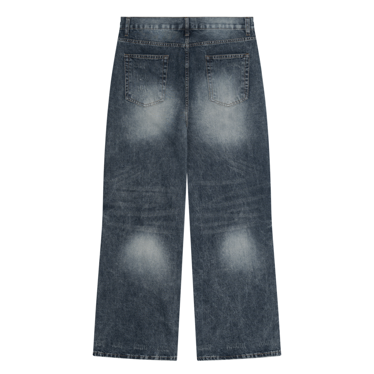 STILL. Men's Knee Fade Straight Leg Jeans, additional view