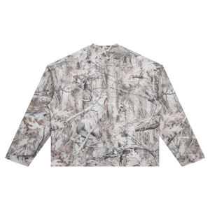 STILL. Unisex Tree Camo Waffle Long Sleeve T-Shirt, additional view