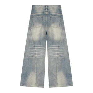 STILL. Women's Panelled Wide Leg Jeans, additional view