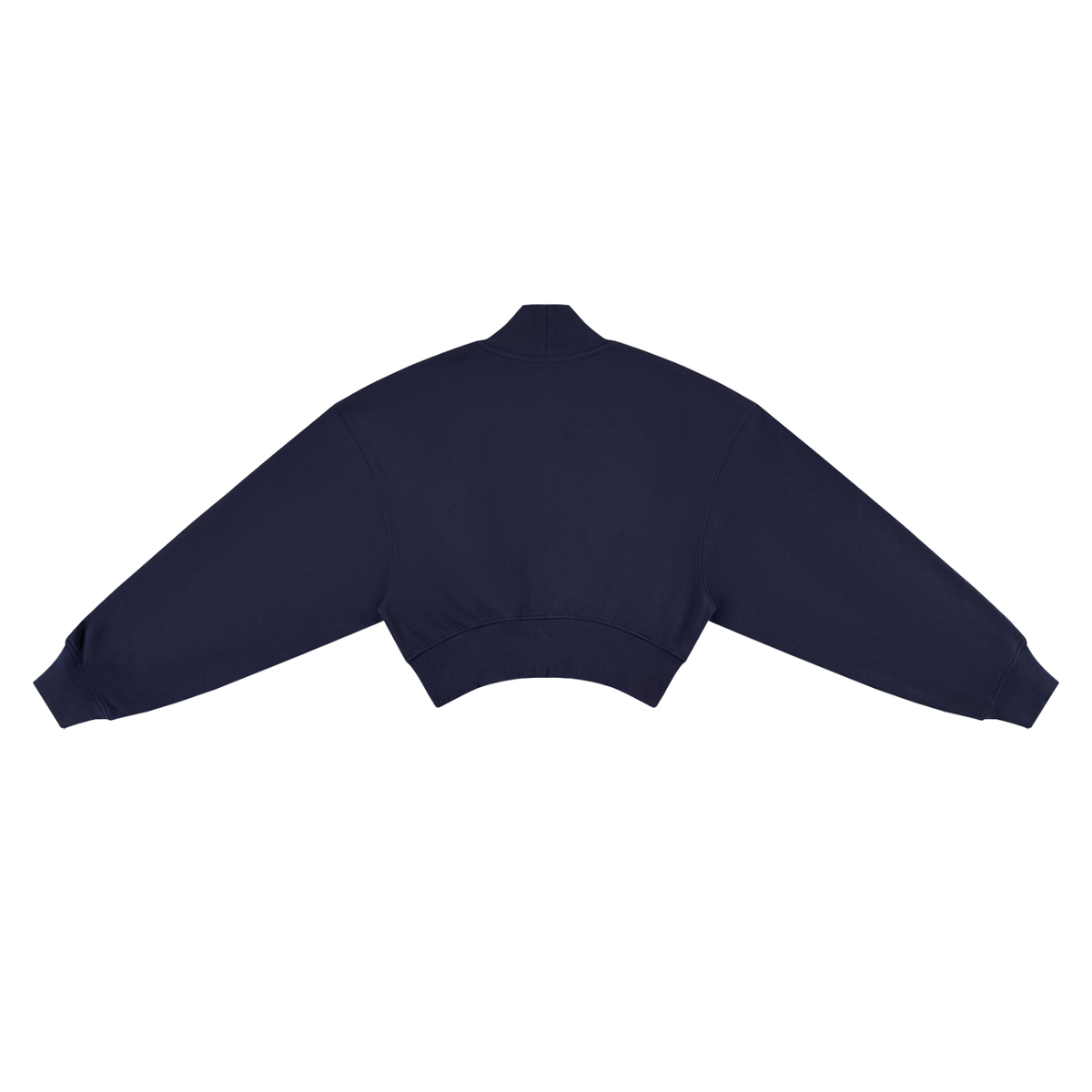 STILL. Women's Crop Mock Neck Sweatshirt, additional view