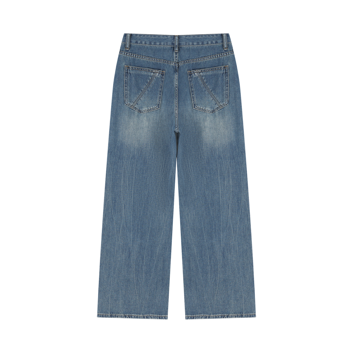 STILL. Women's Vintage Wash Wide Leg Jeans, additional view