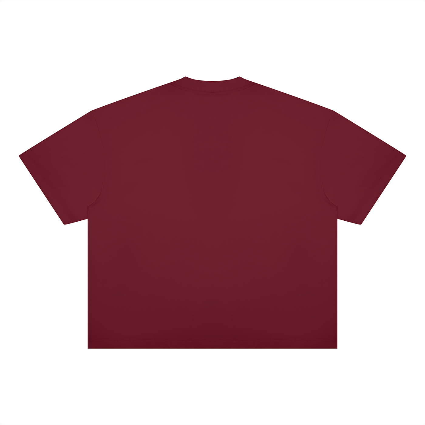 STILL. Boxy Drop Shoulder T-Shirt — midweight cotton-blend boxy tee