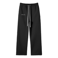 Still. Fleece Straight Leg Pants, front view