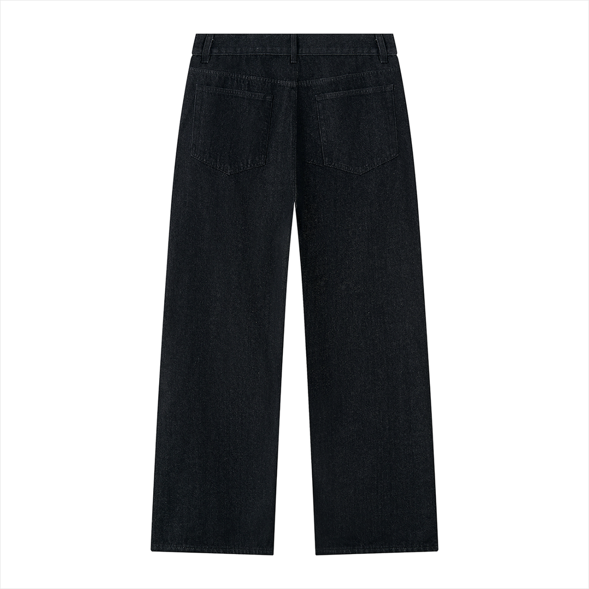 STILL. Men's Button Fly Wide Leg Jeans, additional view