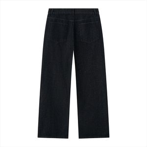 STILL. Men's Button Fly Wide Leg Jeans, additional view