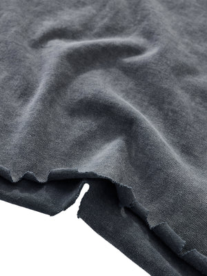 Snow Wash Raw-Hem Boxy T-shirt image 2