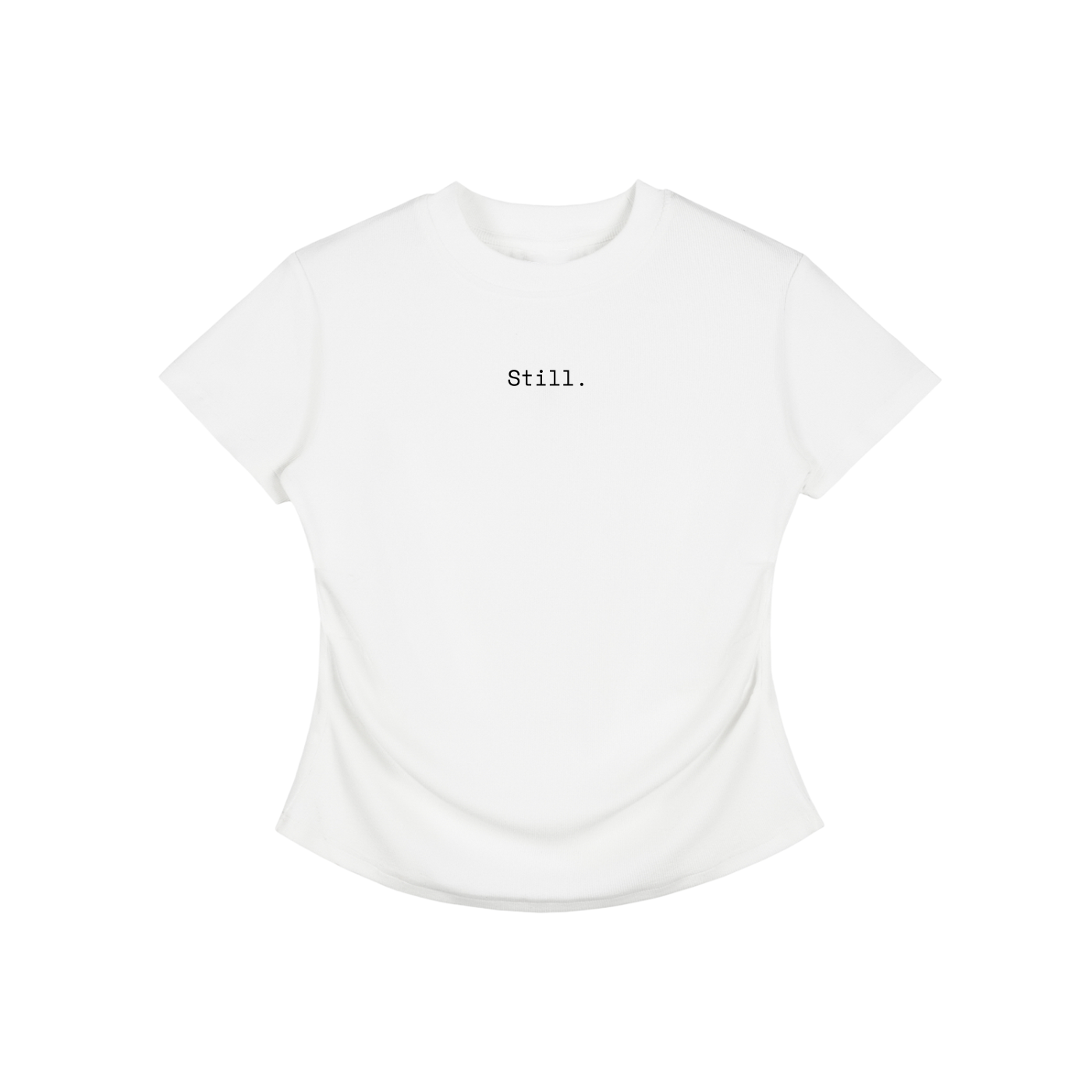 Vintage Washed Bodycon Cotton T-Shirt image 4