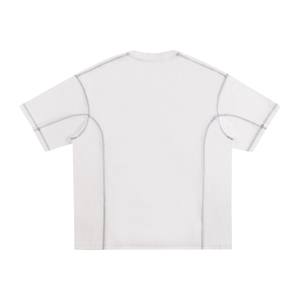 Streetwear Contrast-Stitched Cotton T-Shirt image 4