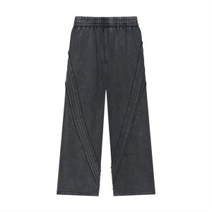 STILL. Vintage Washed Tape Raw Edge Sweatpants, additional view
