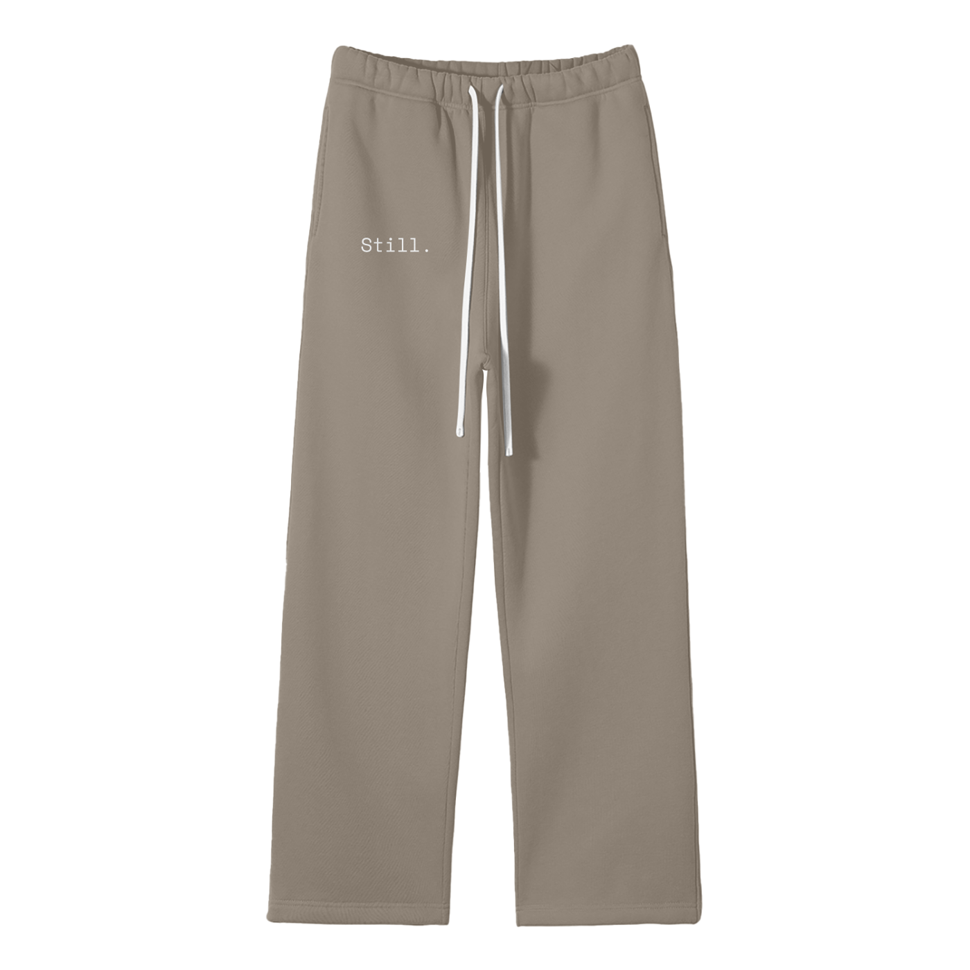 Fleece Straight Leg Pants