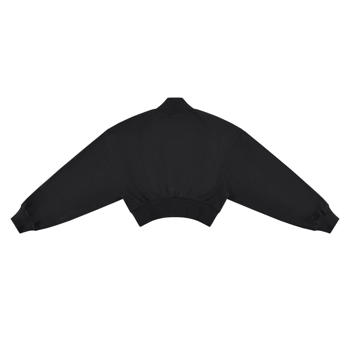 STILL. Women's Crop Mock Neck Sweatshirt, additional view