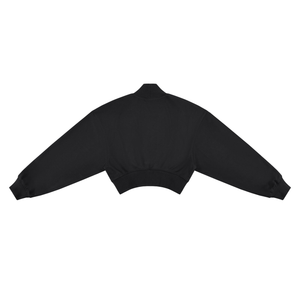 STILL. Women's Crop Mock Neck Sweatshirt, additional view