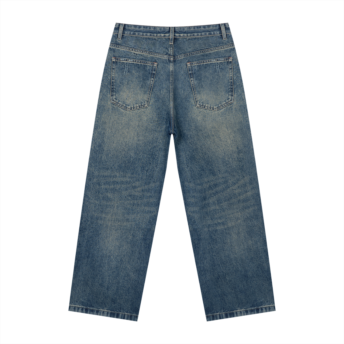 STILL. Men's Vintage Wash Straight Leg Jeans, additional view