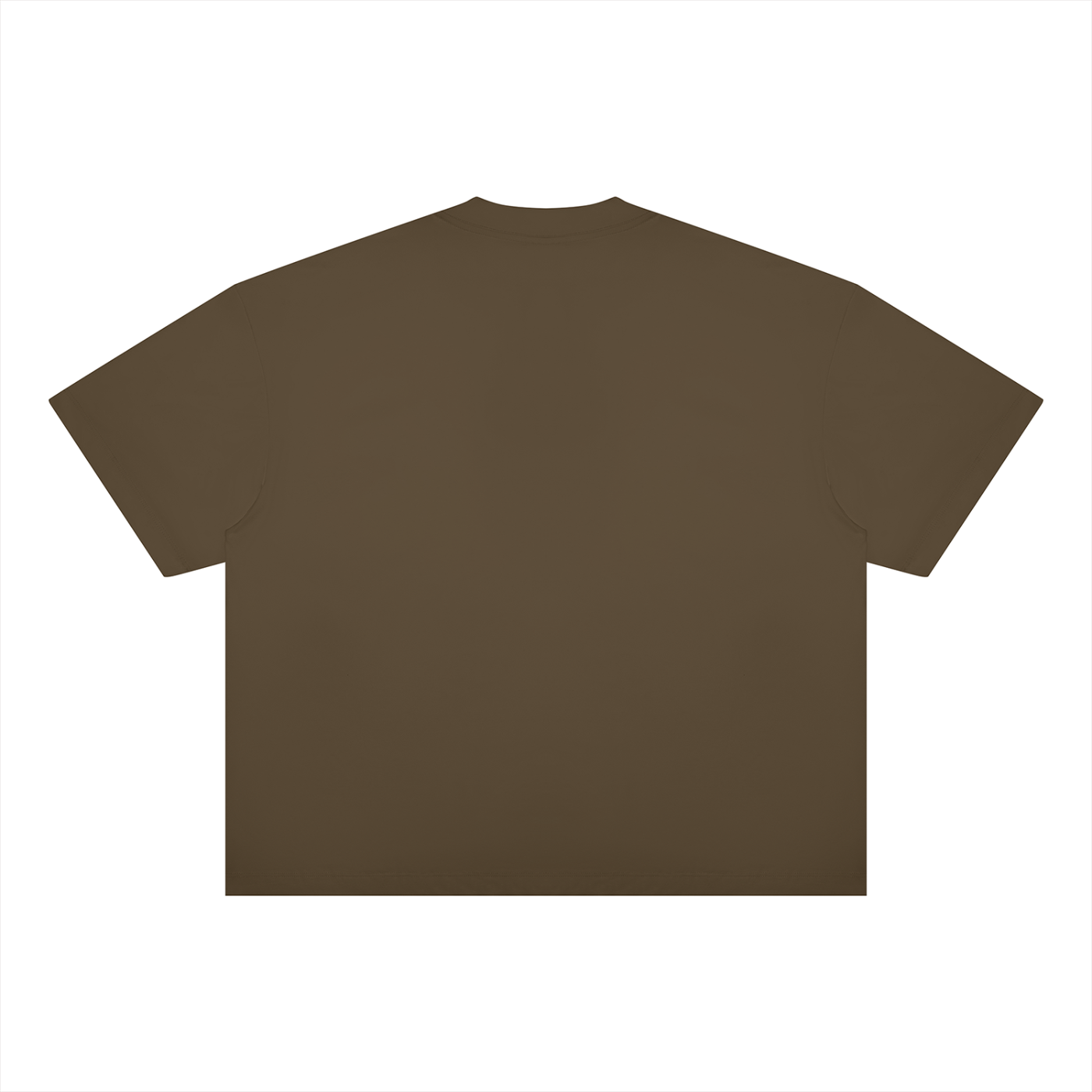 STILL. Boxy Drop Shoulder T-Shirt — midweight cotton-blend boxy tee