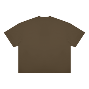 STILL. Boxy Drop Shoulder T-Shirt — midweight cotton-blend boxy tee