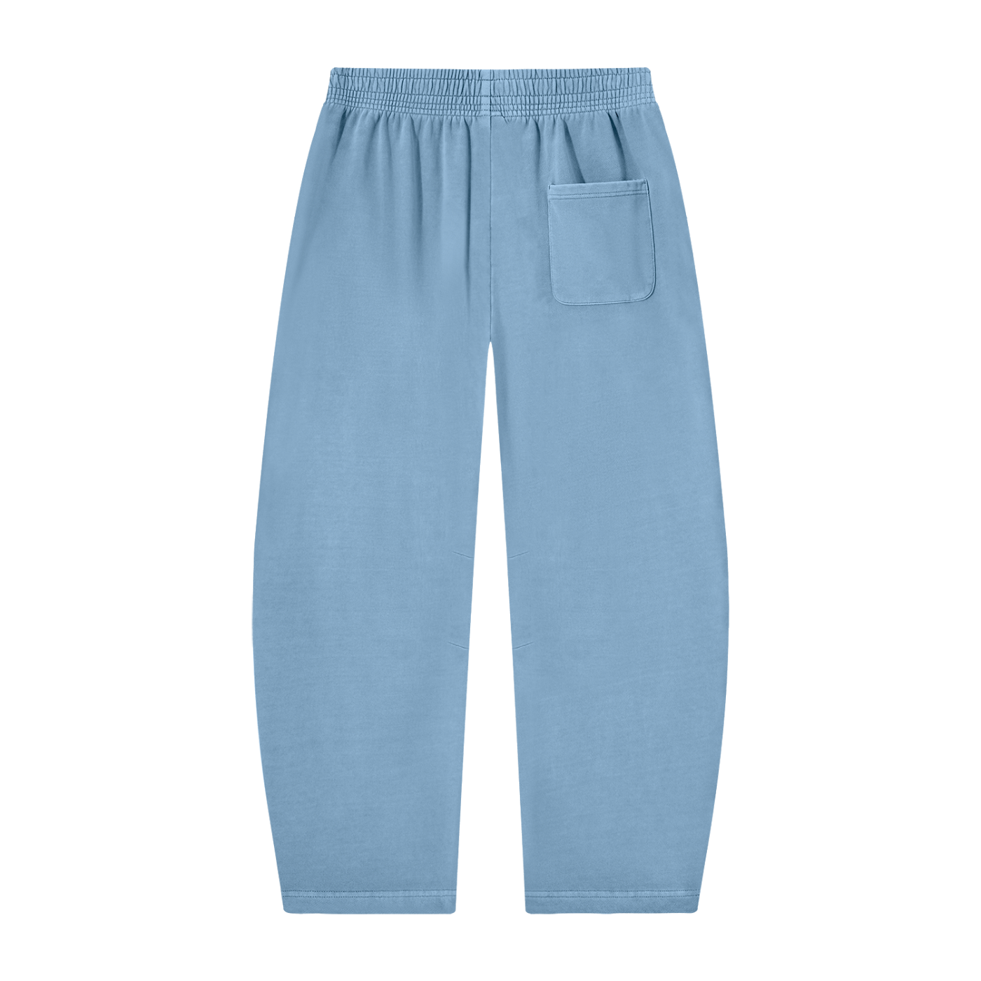 STILL. Vintage Wash Barrel Leg Sweatpants — washed cotton barrel leg sweatpants